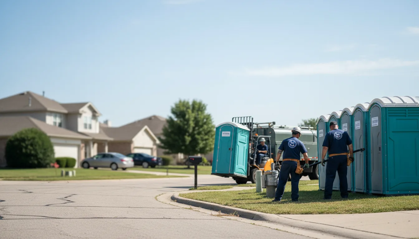 Porta Potty Rental in Bensenville, IL near me